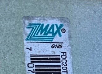 ZMax label - DIY Van Conversion